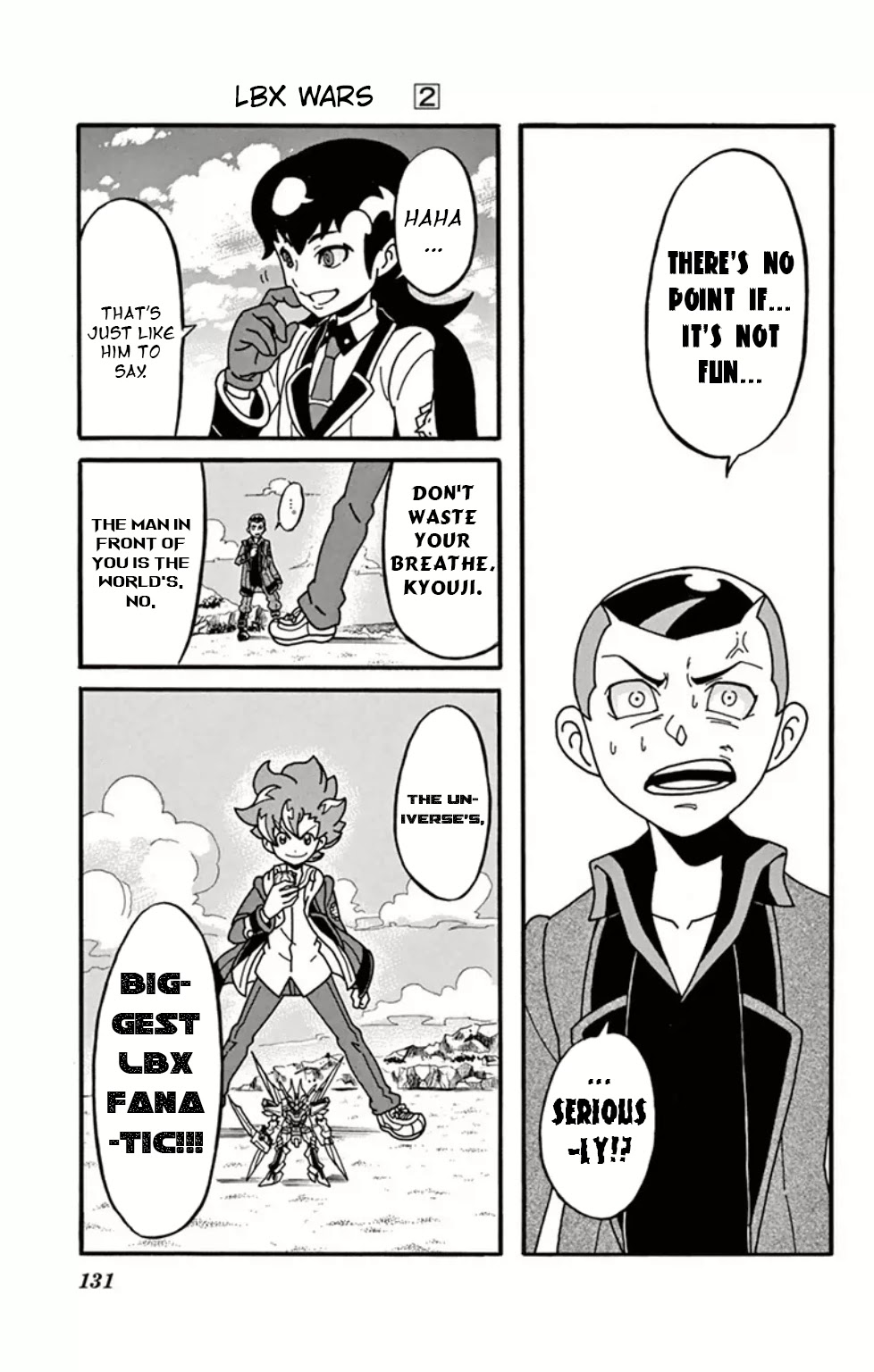 Danball Senki Wars Chapter 8 page 16 - Chapter 8: This is LBX Battling!!!