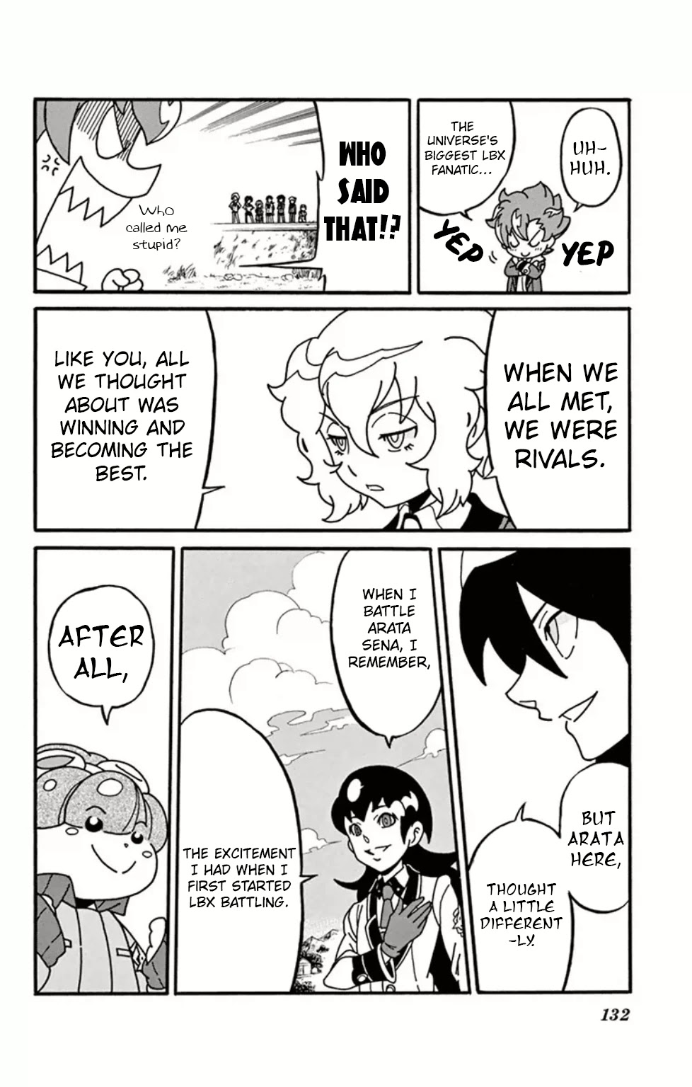 Danball Senki Wars Chapter 8 page 17 - Chapter 8: This is LBX Battling!!!