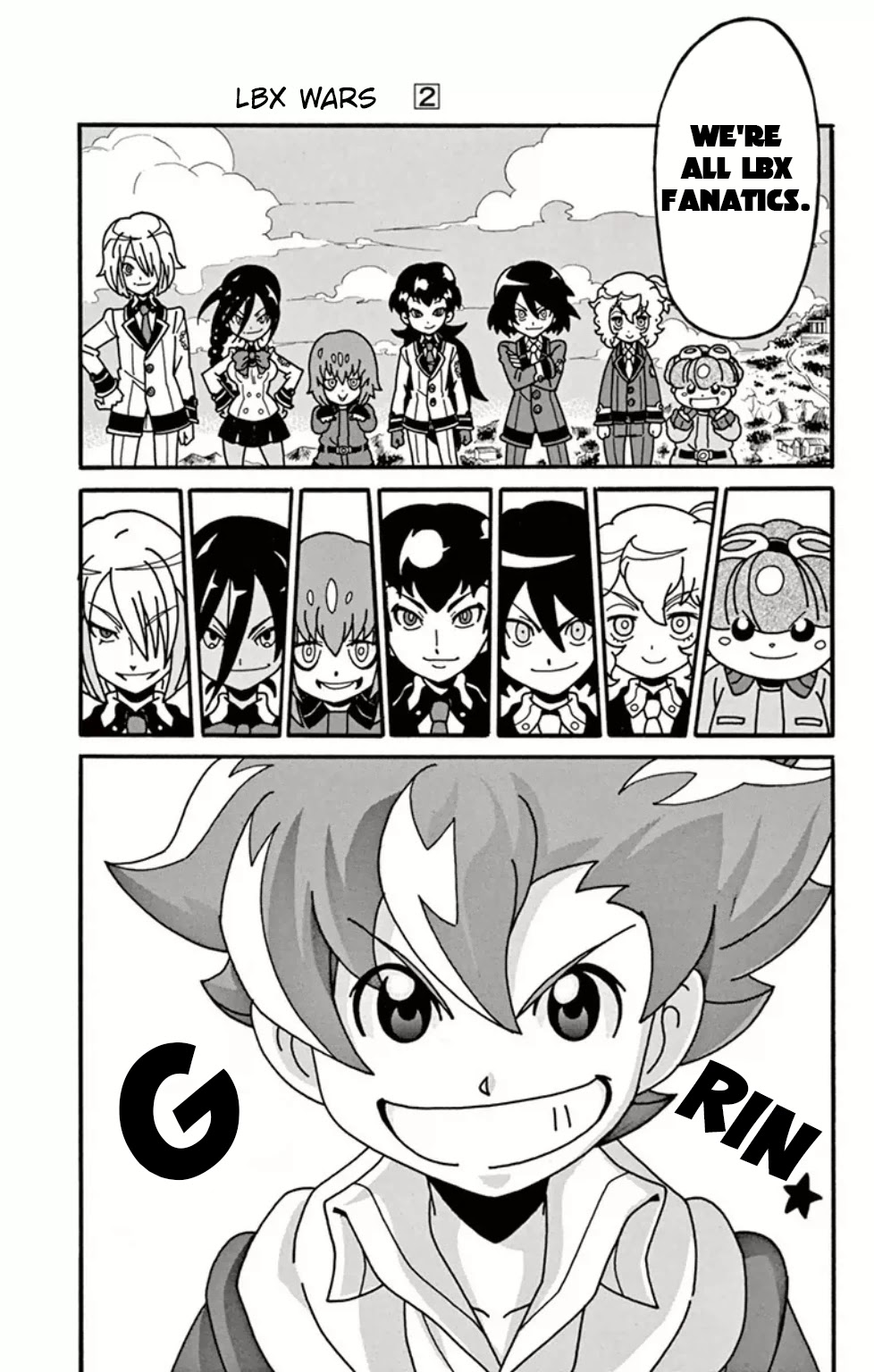 Danball Senki Wars Chapter 8 page 18 - Chapter 8: This is LBX Battling!!!