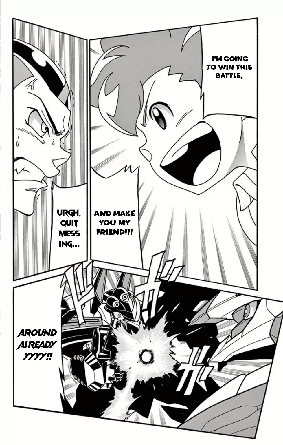 Danball Senki Wars Chapter 8 page 3 - Chapter 8: This is LBX Battling!!!