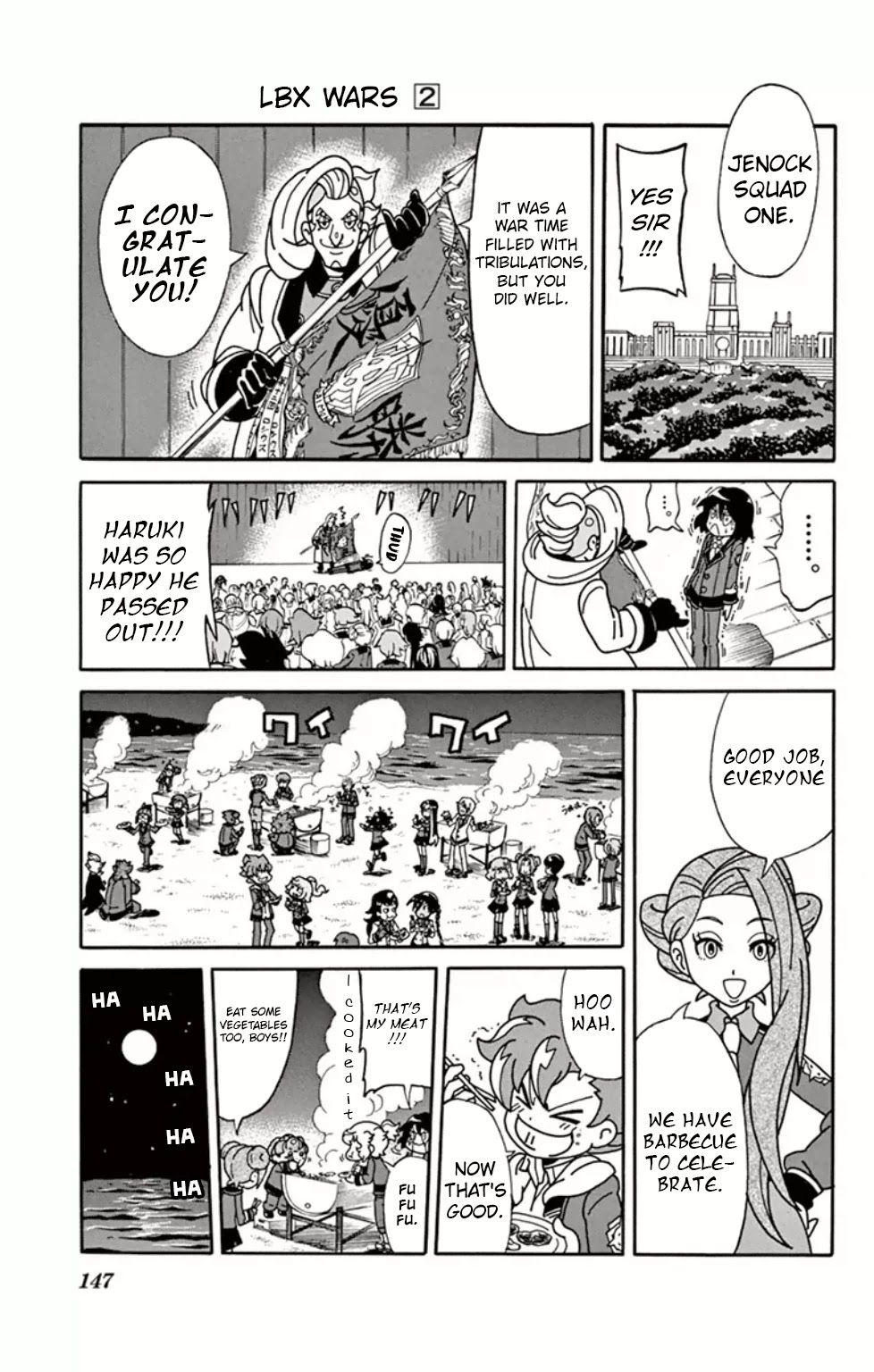 Danball Senki Wars Chapter 8 page 31 - Chapter 8: This is LBX Battling!!!