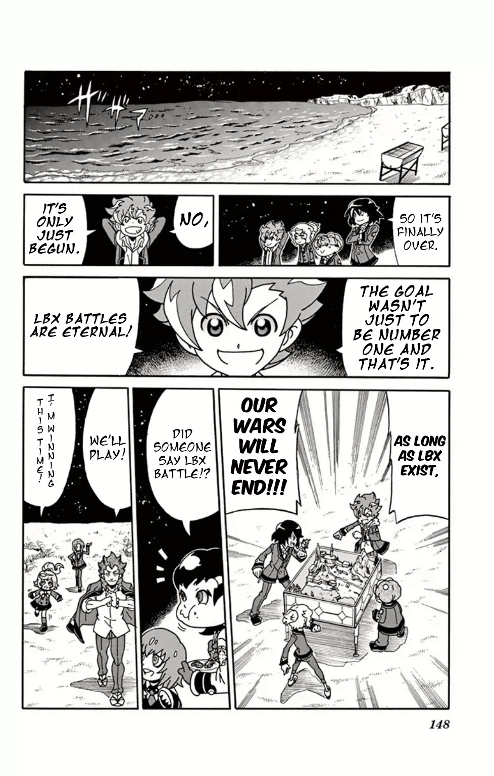 Danball Senki Wars Chapter 8 page 32 - Chapter 8: This is LBX Battling!!!