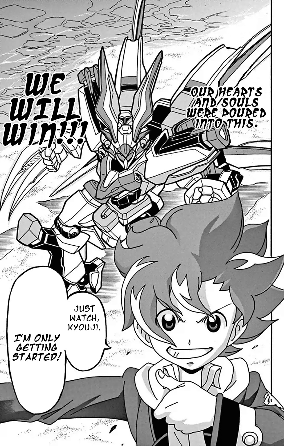 Danball Senki Wars Chapter 8 page 6 - Chapter 8: This is LBX Battling!!!