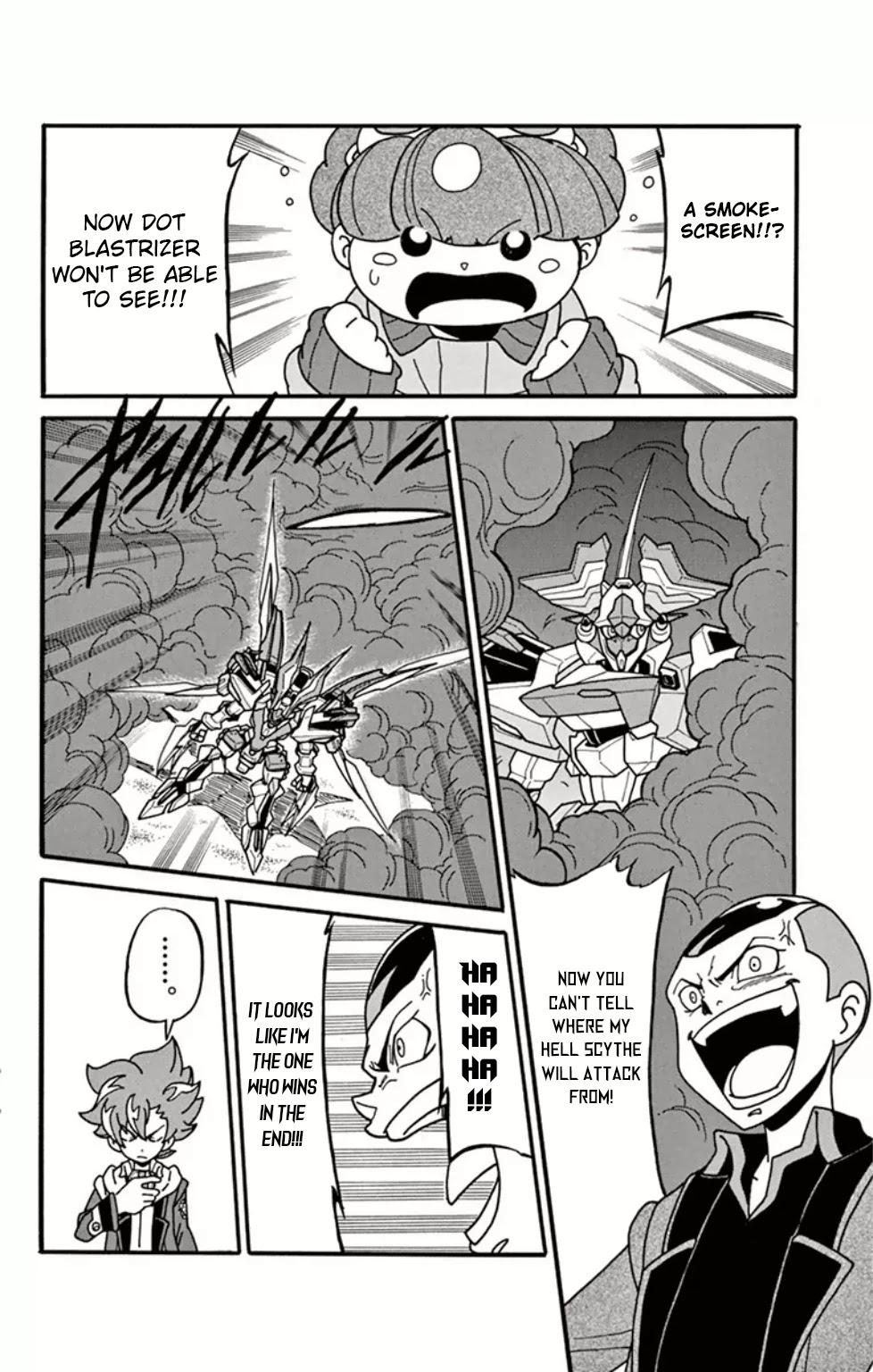 Danball Senki Wars Chapter 8 page 9 - Chapter 8: This is LBX Battling!!!