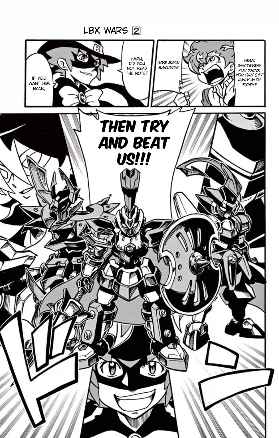 Danball Senki Wars Chapter 9 page 11 - Chapter 9: Clash! The Mysterious Players, BHJ!!! [END]