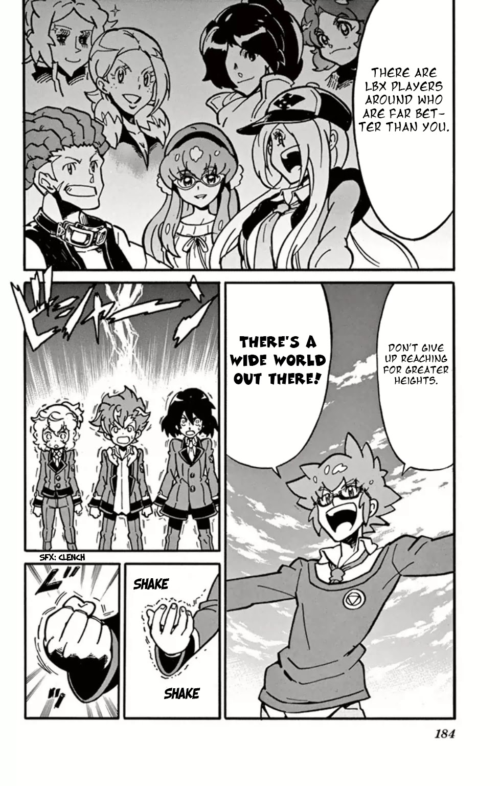 Danball Senki Wars Chapter 9 page 33 - Chapter 9: Clash! The Mysterious Players, BHJ!!! [END]