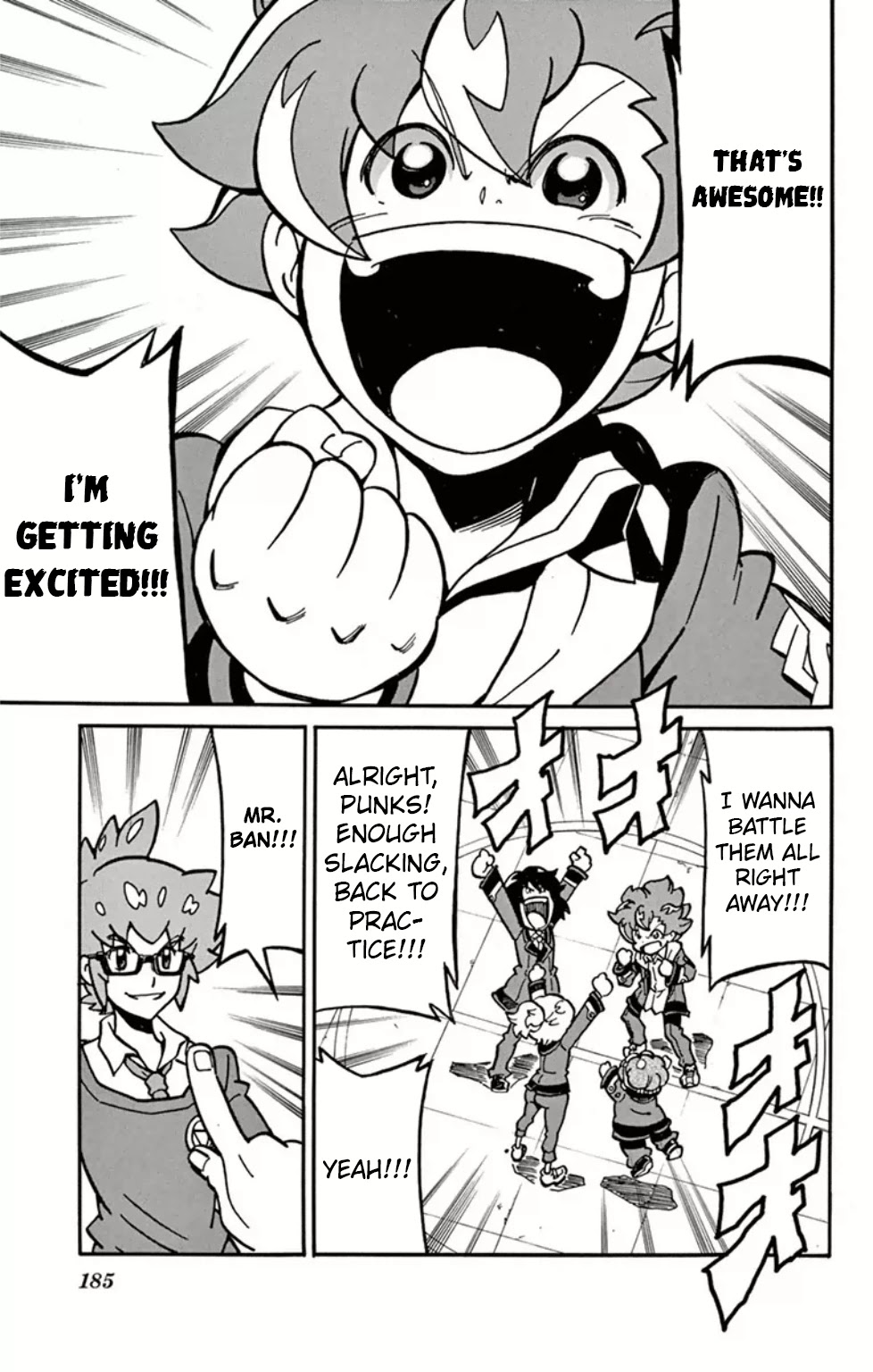 Danball Senki Wars Chapter 9 page 34 - Chapter 9: Clash! The Mysterious Players, BHJ!!! [END]