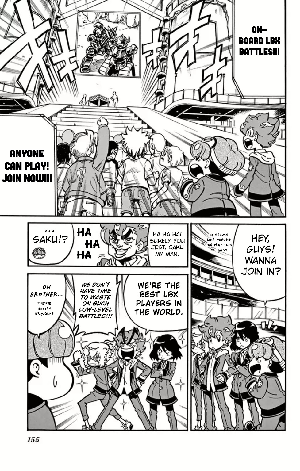 Danball Senki Wars Chapter 9 page 5 - Chapter 9: Clash! The Mysterious Players, BHJ!!! [END]