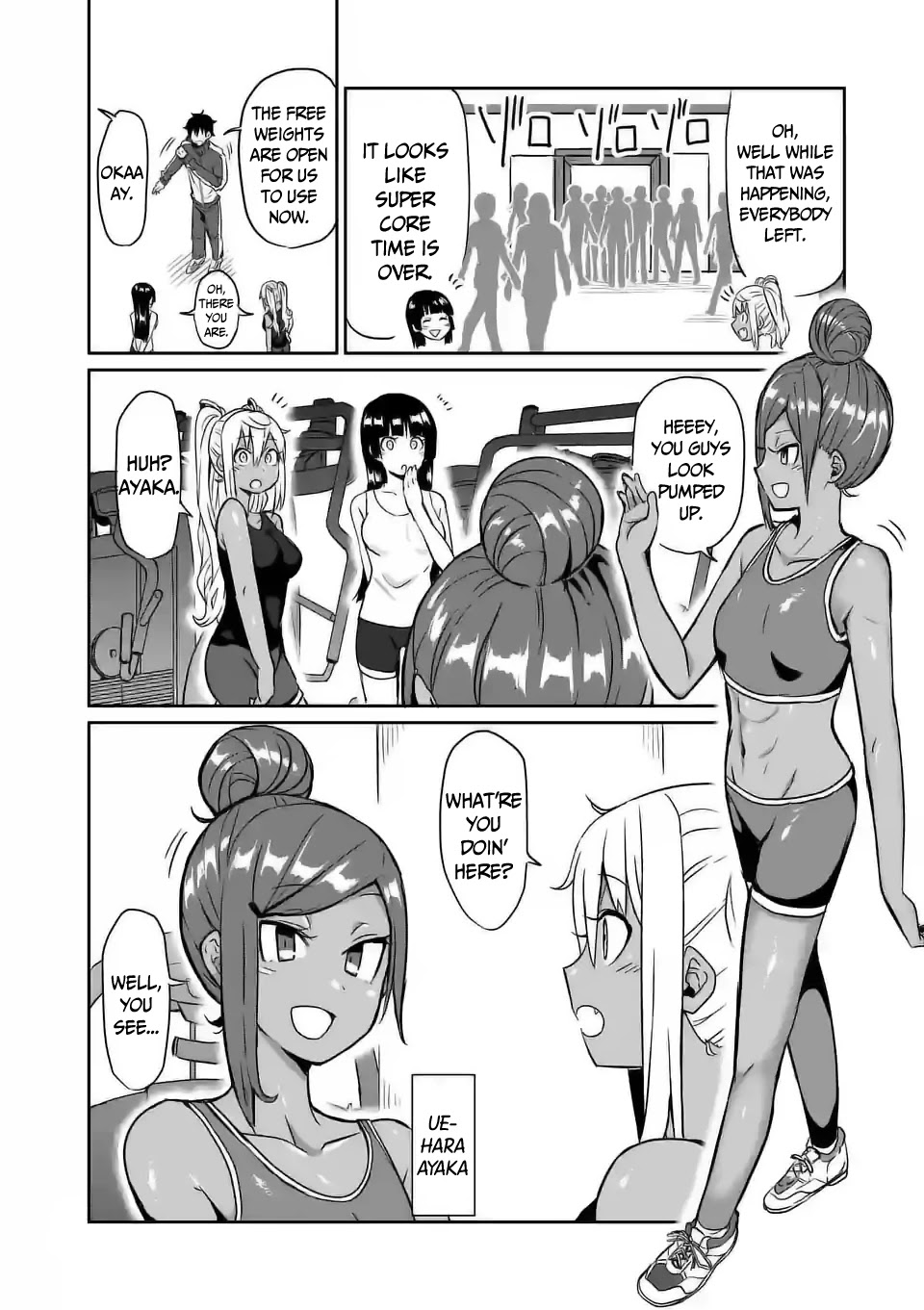 Danberu nan kiro moteru? Chapter 10 page 14 - Chapter 10: Chest Press Machine