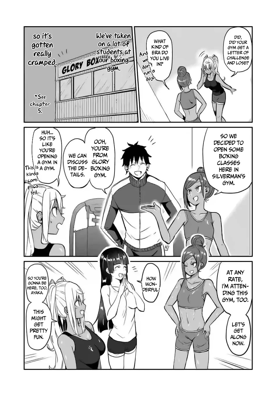 Danberu nan kiro moteru? Chapter 10 page 15 - Chapter 10: Chest Press Machine