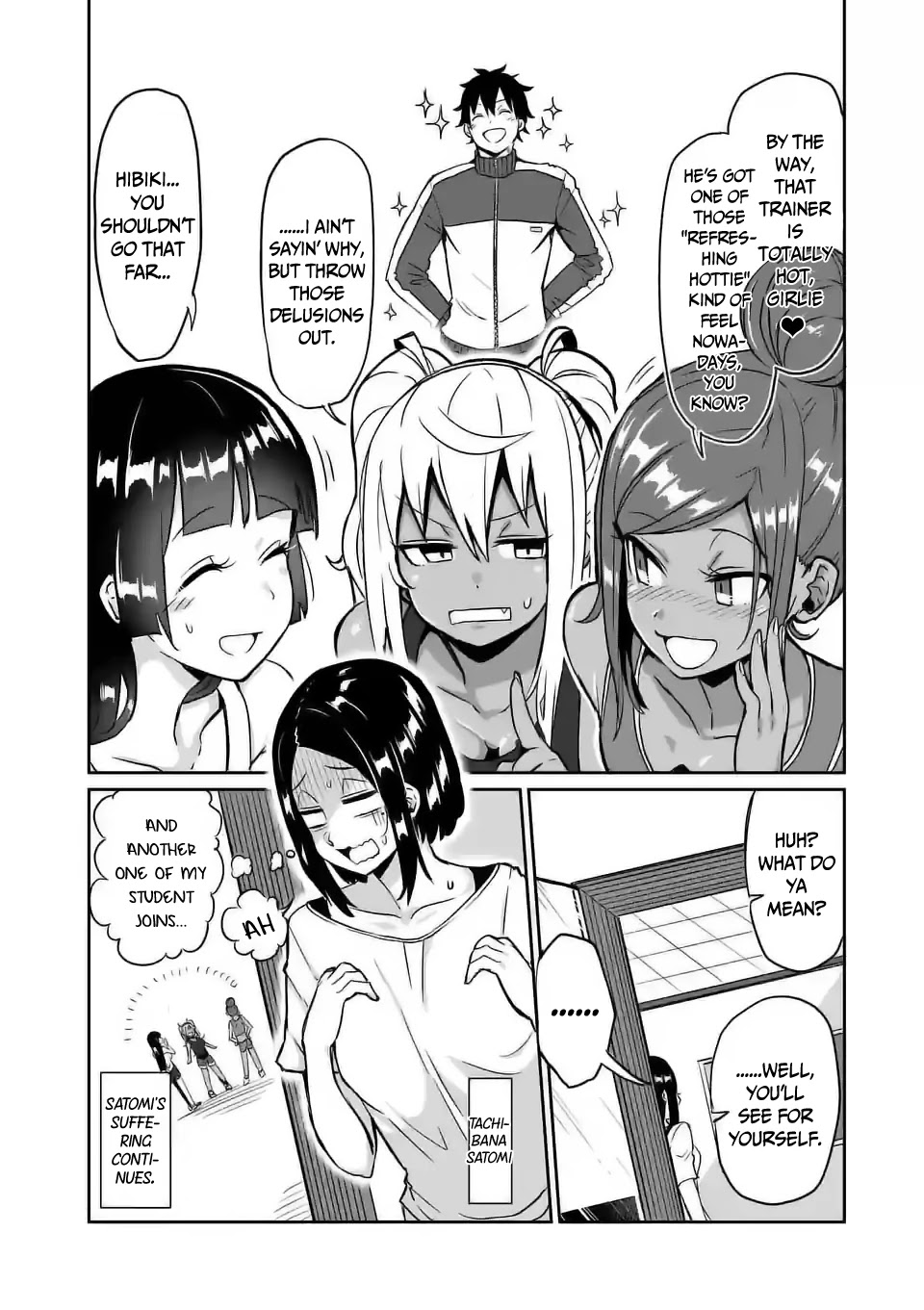 Danberu nan kiro moteru? Chapter 10 page 16 - Chapter 10: Chest Press Machine