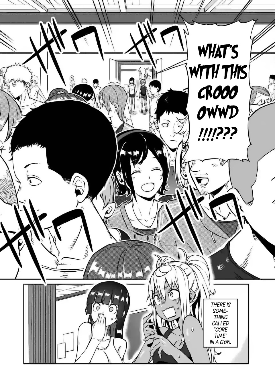 Danberu nan kiro moteru? Chapter 10 page 5 - Chapter 10: Chest Press Machine