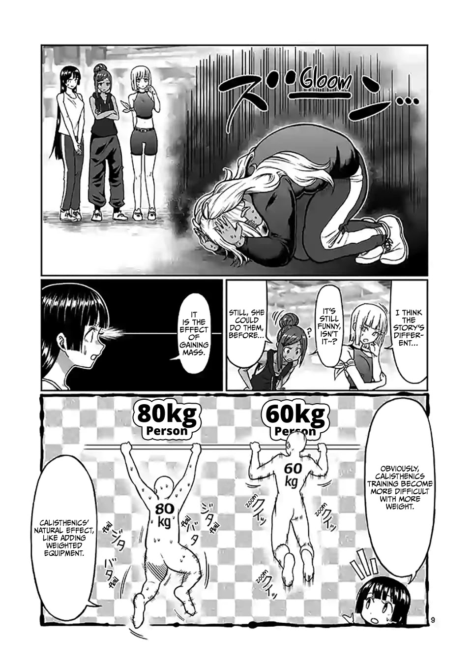 Danberu nan kiro moteru? Chapter 101 page 10 - Chapter 101: Pushdowns
