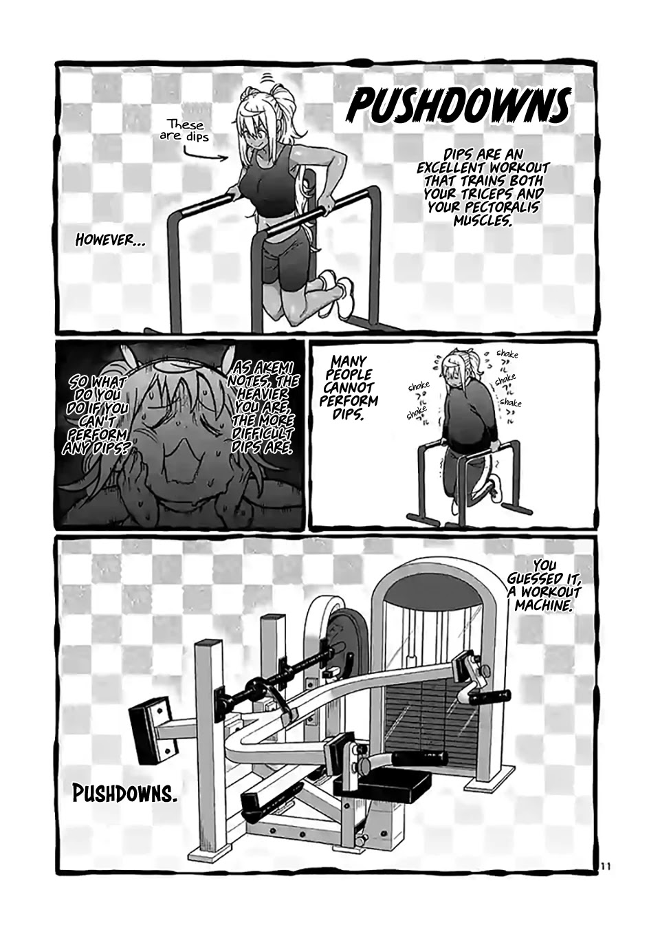 Danberu nan kiro moteru? Chapter 101 page 12 - Chapter 101: Pushdowns