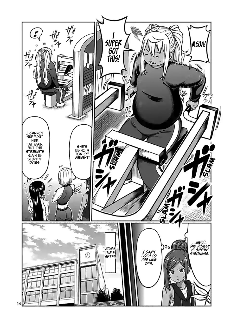 Danberu nan kiro moteru? Chapter 101 page 15 - Chapter 101: Pushdowns