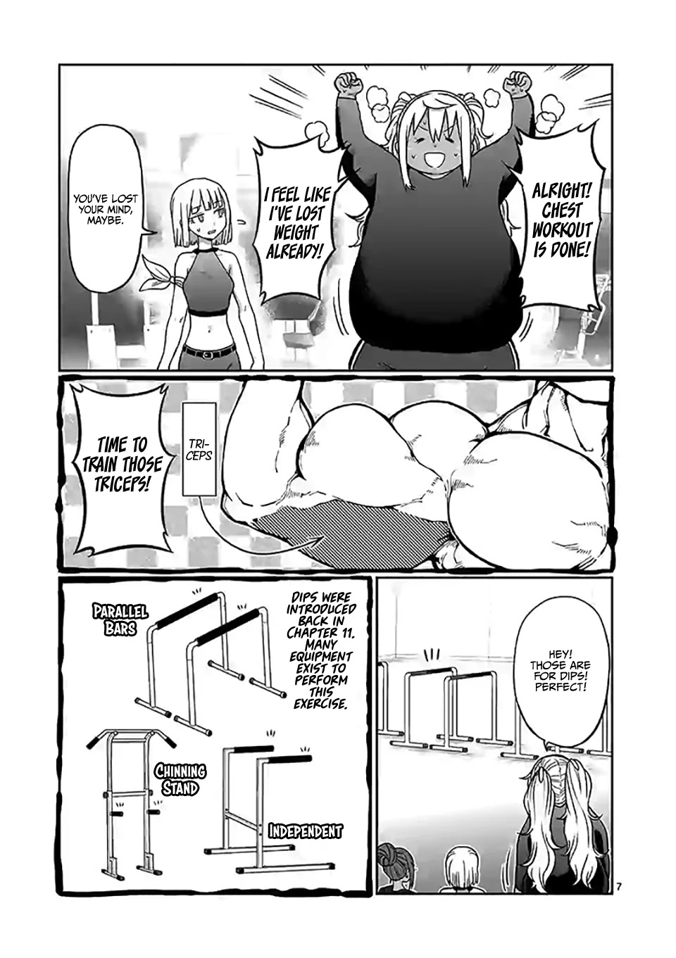 Danberu nan kiro moteru? Chapter 101 page 8 - Chapter 101: Pushdowns