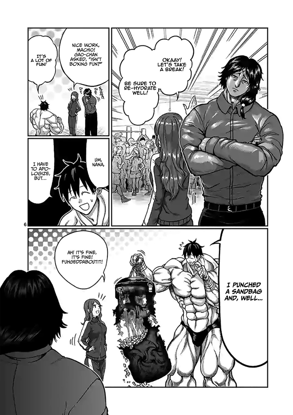 Danberu nan kiro moteru? Chapter 102 page 7 - Chapter 102: Shadow Boxing