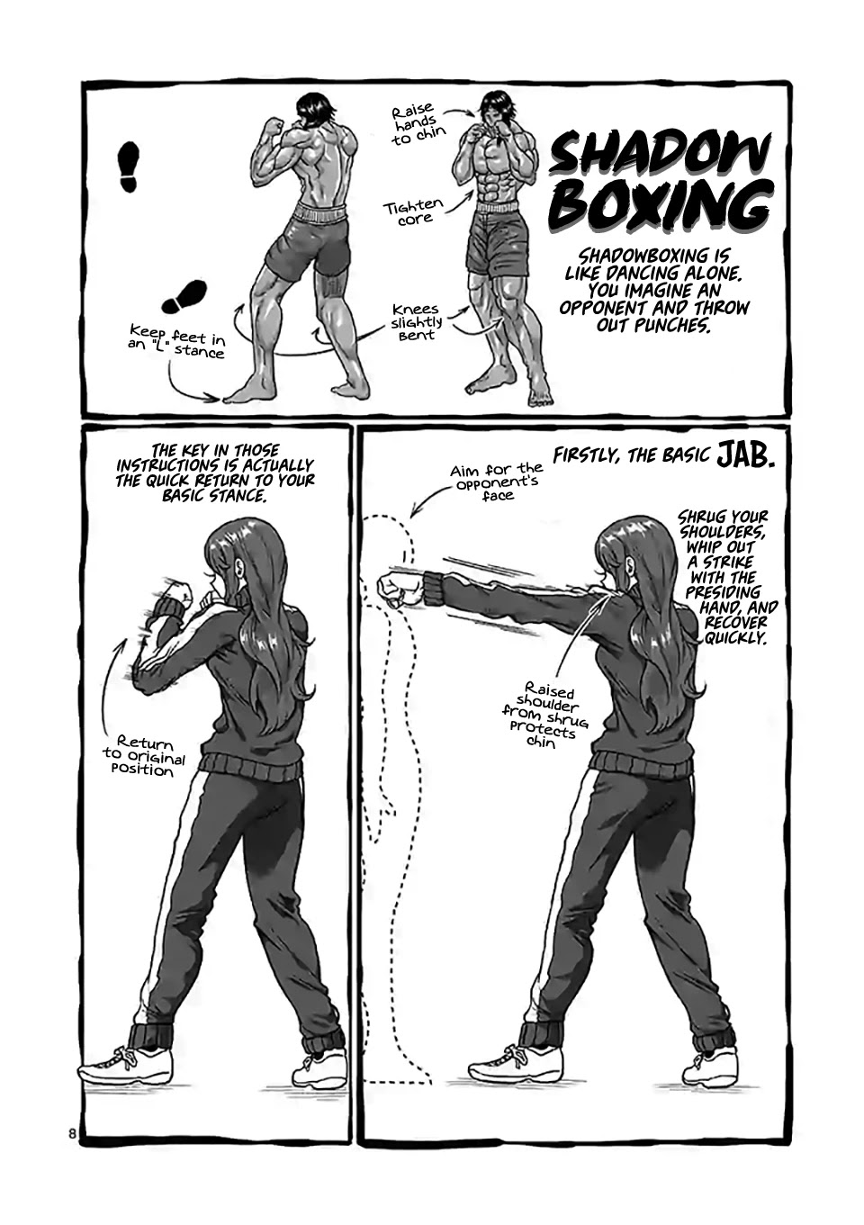 Danberu nan kiro moteru? Chapter 102 page 9 - Chapter 102: Shadow Boxing