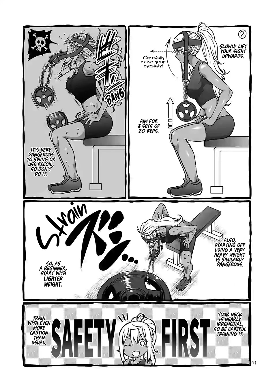 Danberu nan kiro moteru? Chapter 103 page 12 - Chapter 103: Neck Harness