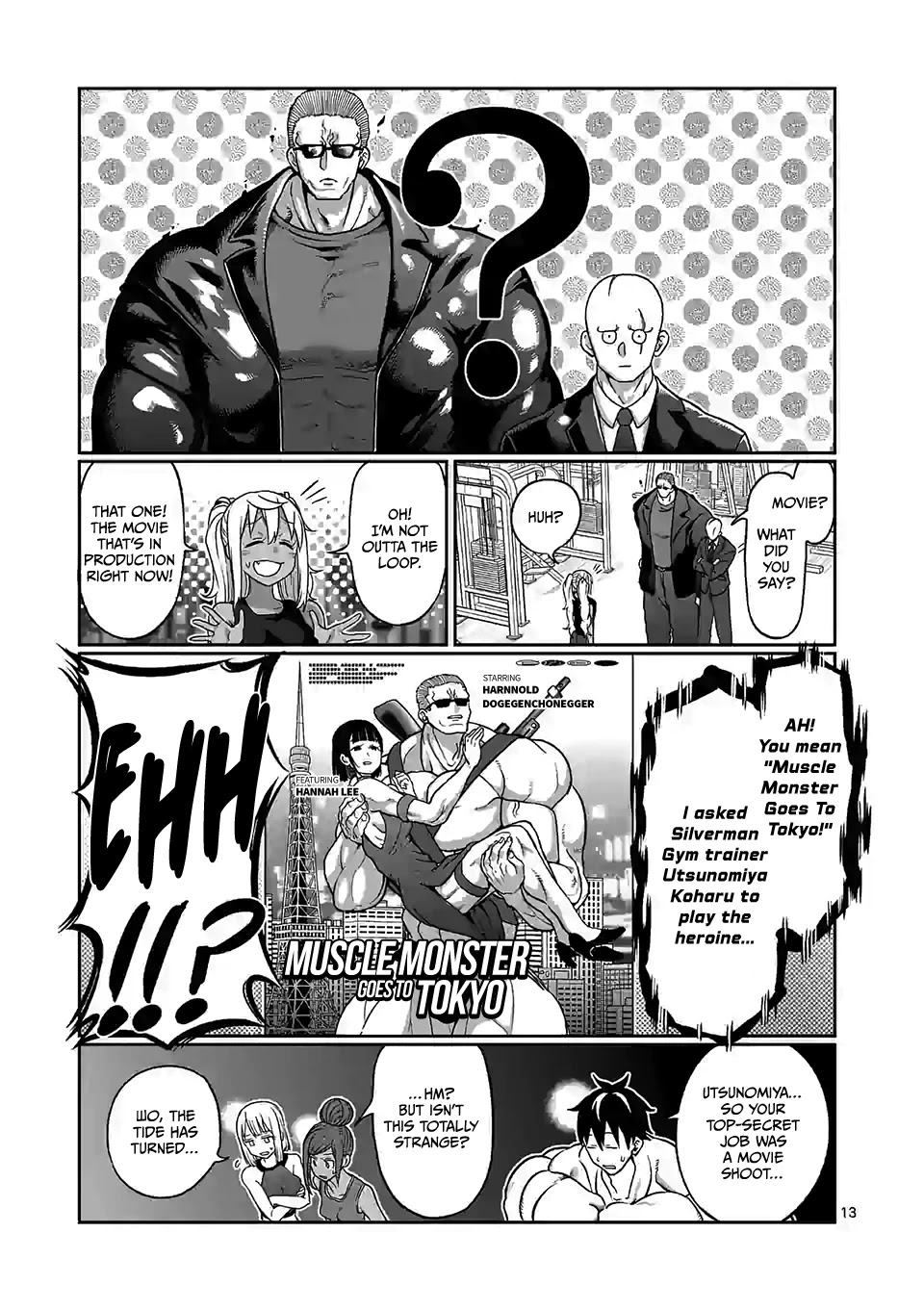 Danberu nan kiro moteru? Chapter 104 page 14 - Chapter 104: Neck Training