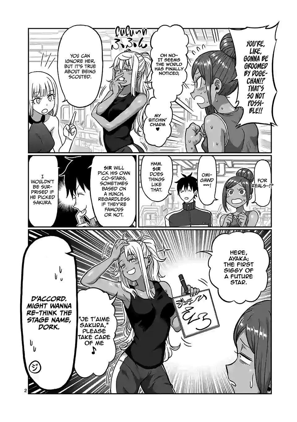 Danberu nan kiro moteru? Chapter 104 page 3 - Chapter 104: Neck Training