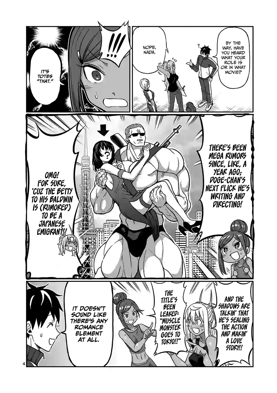 Danberu nan kiro moteru? Chapter 104 page 5 - Chapter 104: Neck Training
