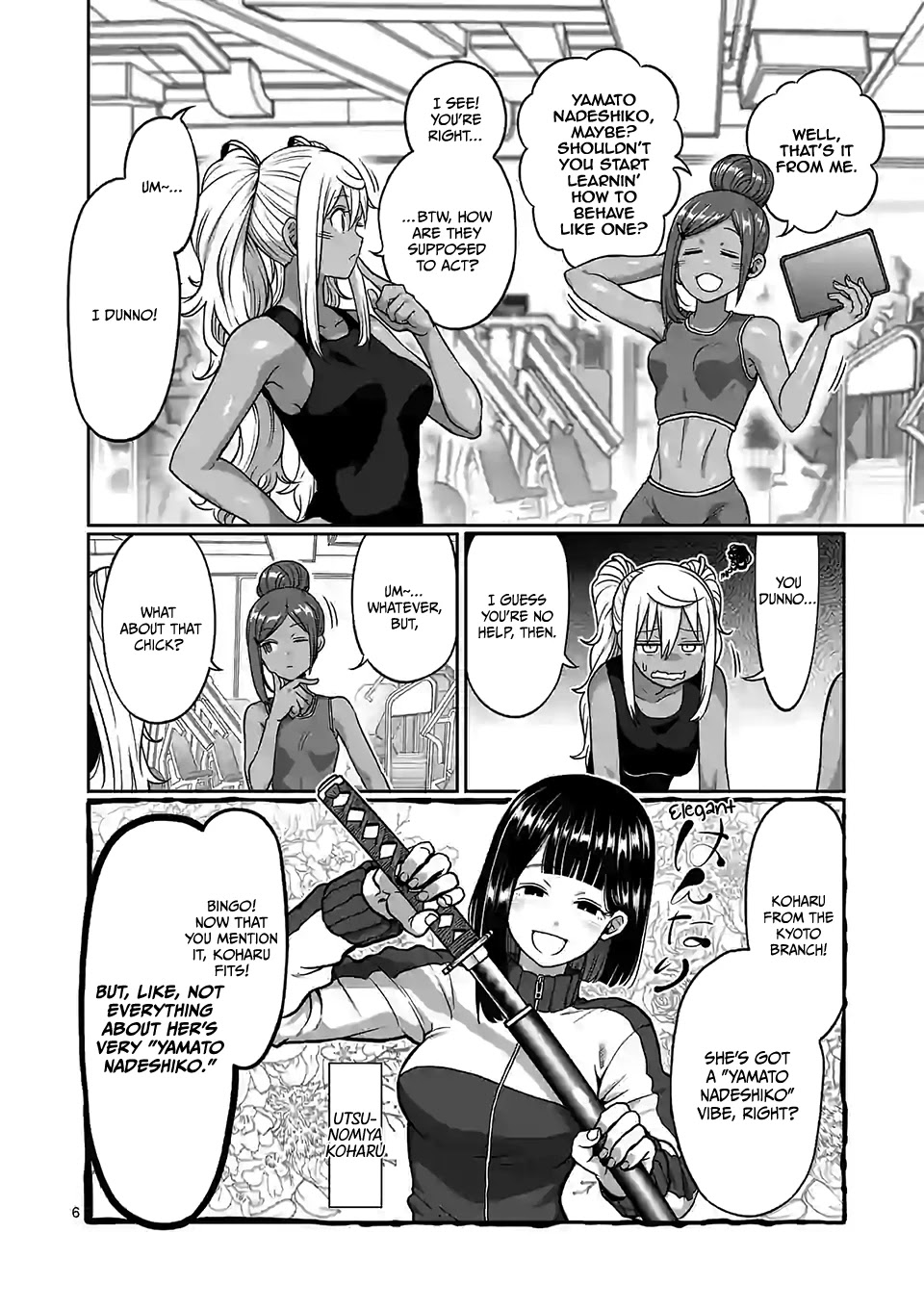 Danberu nan kiro moteru? Chapter 104 page 7 - Chapter 104: Neck Training