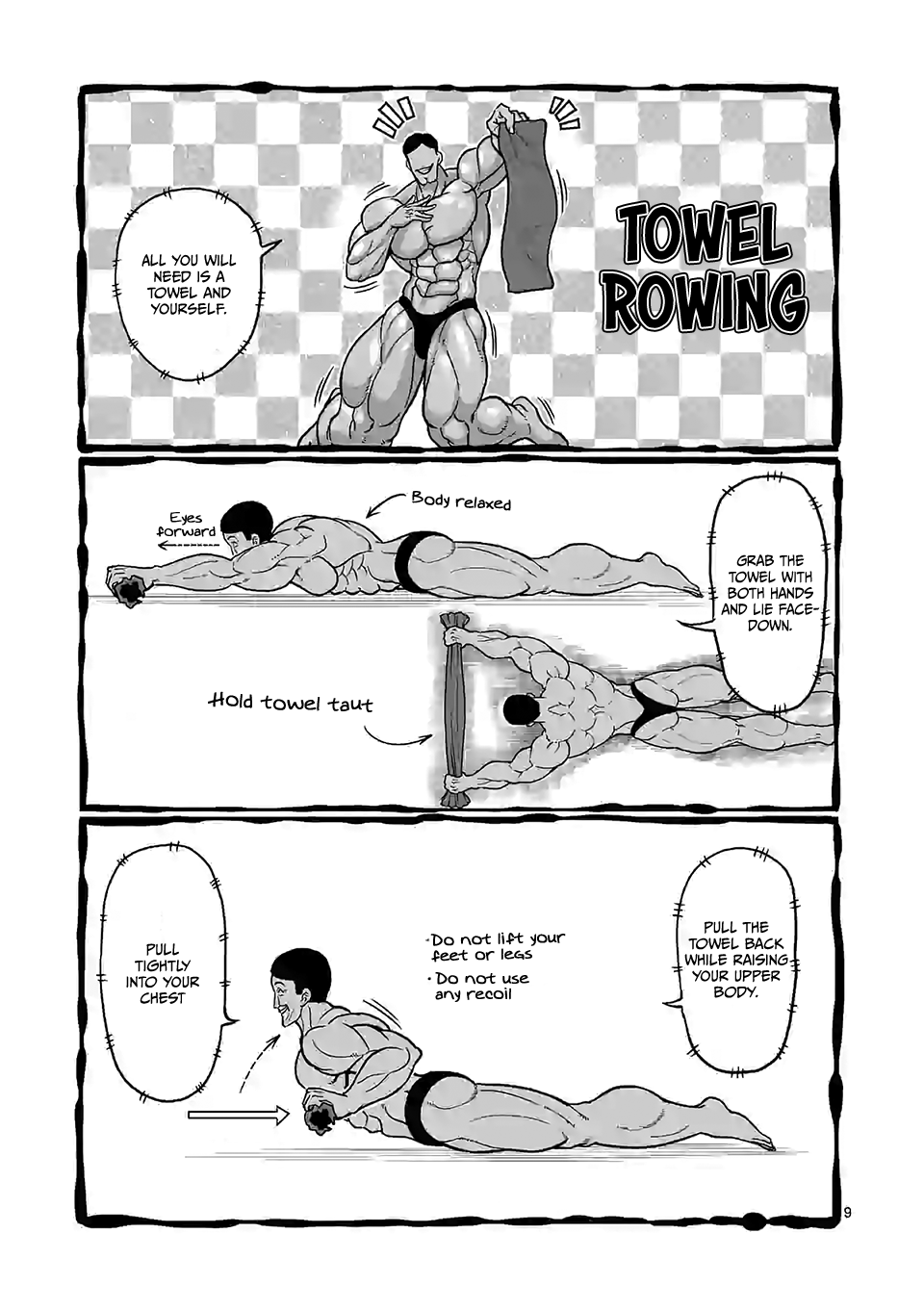Danberu nan kiro moteru? Chapter 106 page 10 - Chapter 106: Towel Rowing
