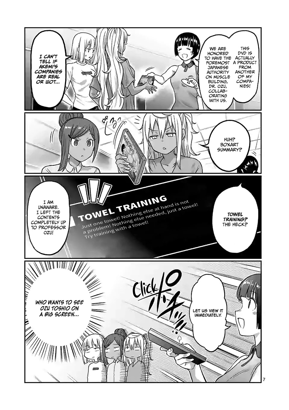 Danberu nan kiro moteru? Chapter 106 page 8 - Chapter 106: Towel Rowing