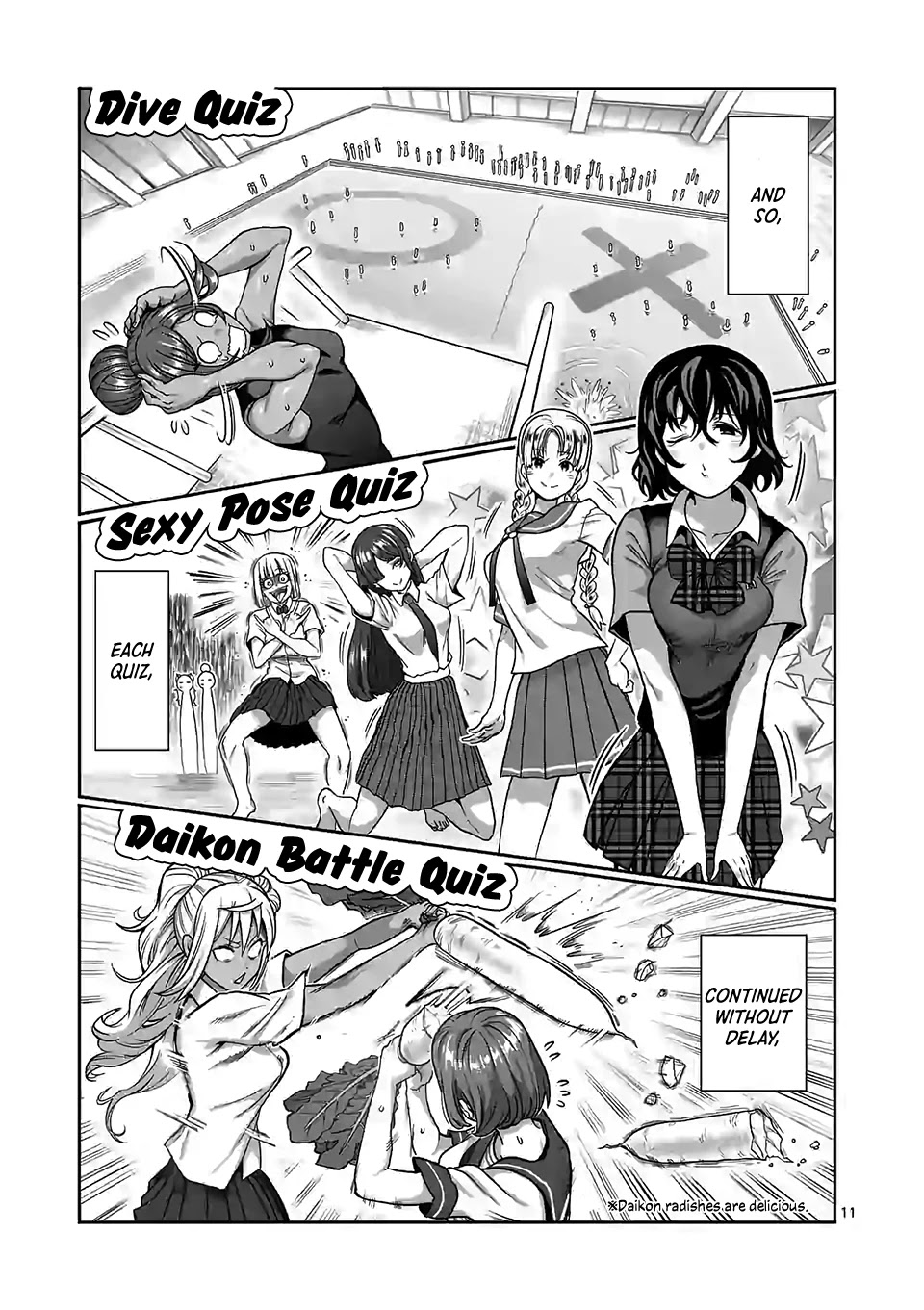 Danberu nan kiro moteru? Chapter 108 page 12 - Chapter 108: Ladder Training