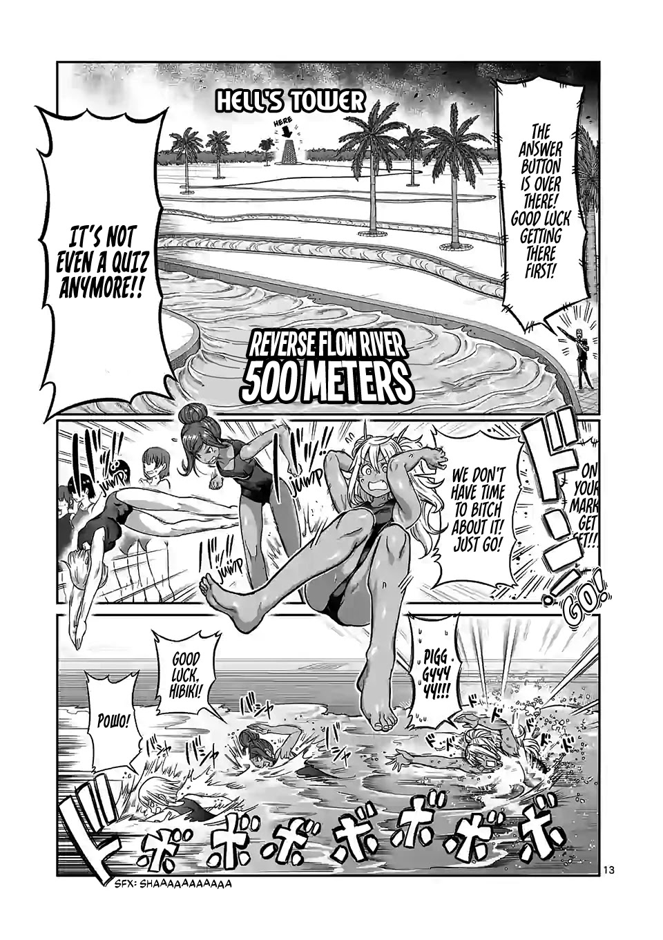 Danberu nan kiro moteru? Chapter 108 page 14 - Chapter 108: Ladder Training