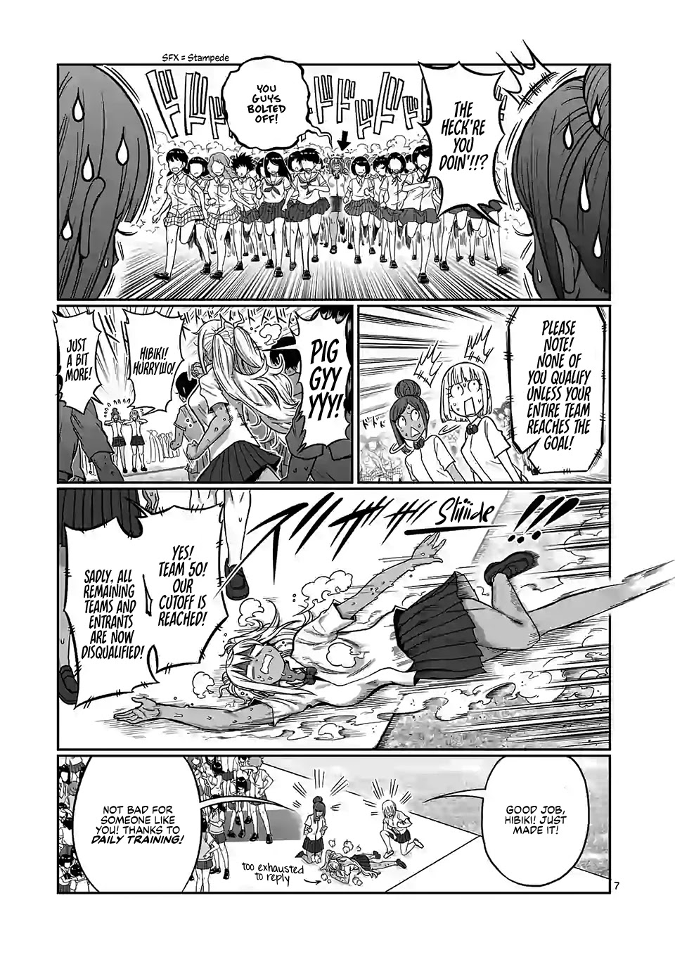 Danberu nan kiro moteru? Chapter 108 page 8 - Chapter 108: Ladder Training