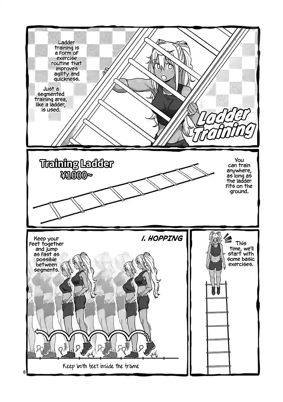 Danberu nan kiro moteru? Chapter 108 page 9 - Chapter 108: Ladder Training