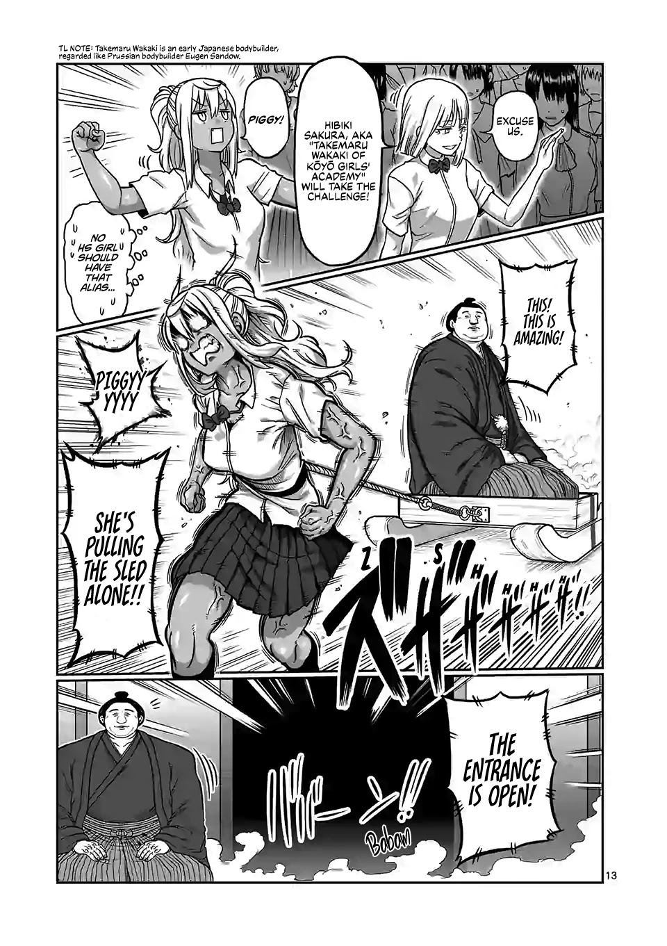 Danberu nan kiro moteru? Chapter 109 page 14 - Chapter 109: Registered Training