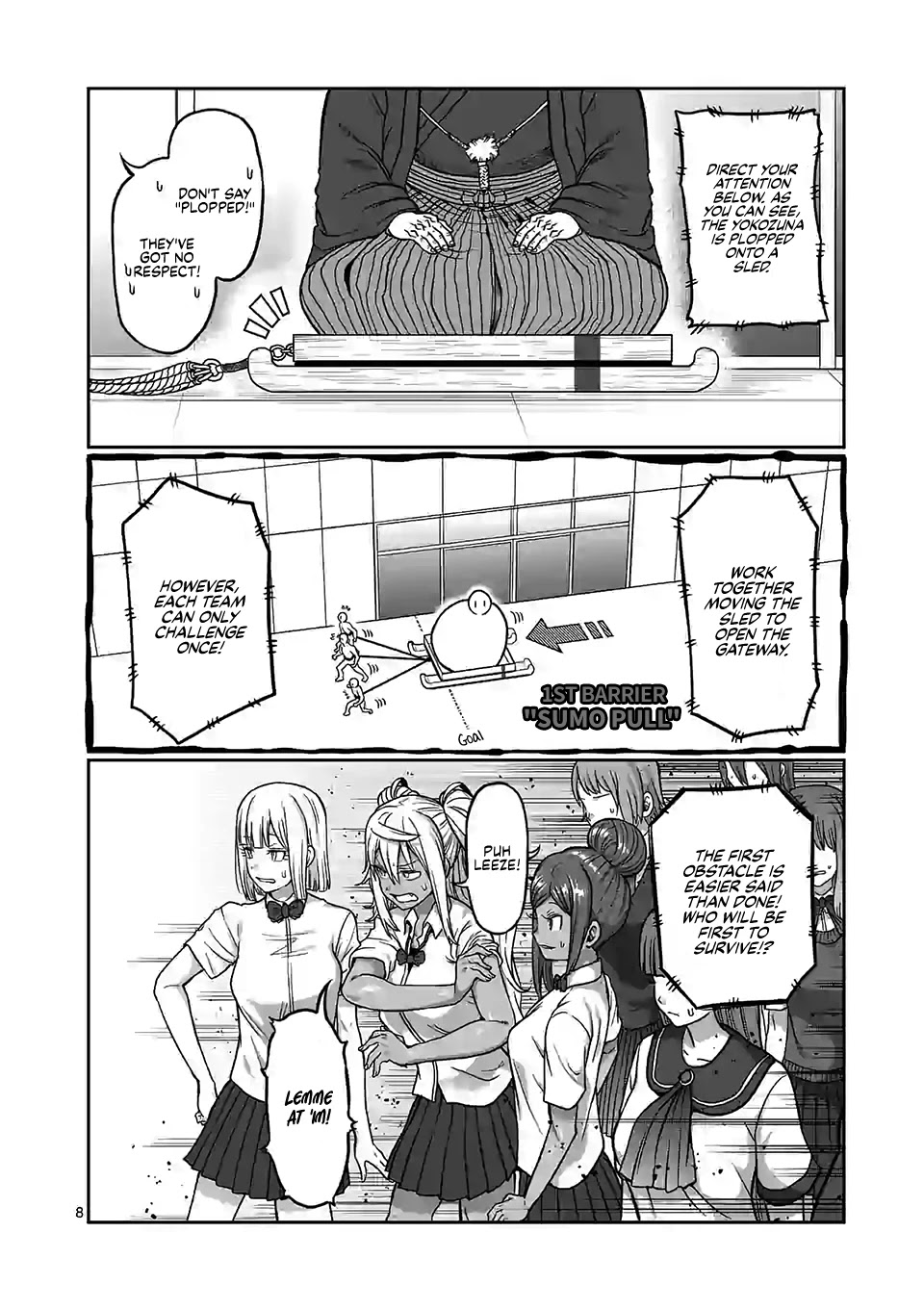 Danberu nan kiro moteru? Chapter 109 page 9 - Chapter 109: Registered Training