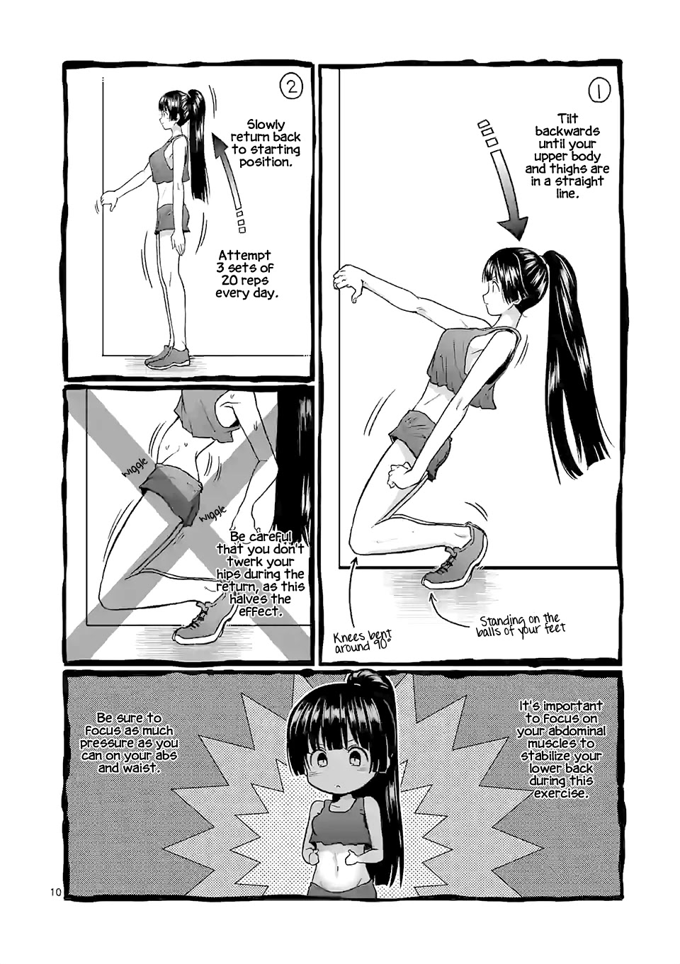 Danberu nan kiro moteru? Chapter 111 page 11 - Chapter 111: Sissy Squats