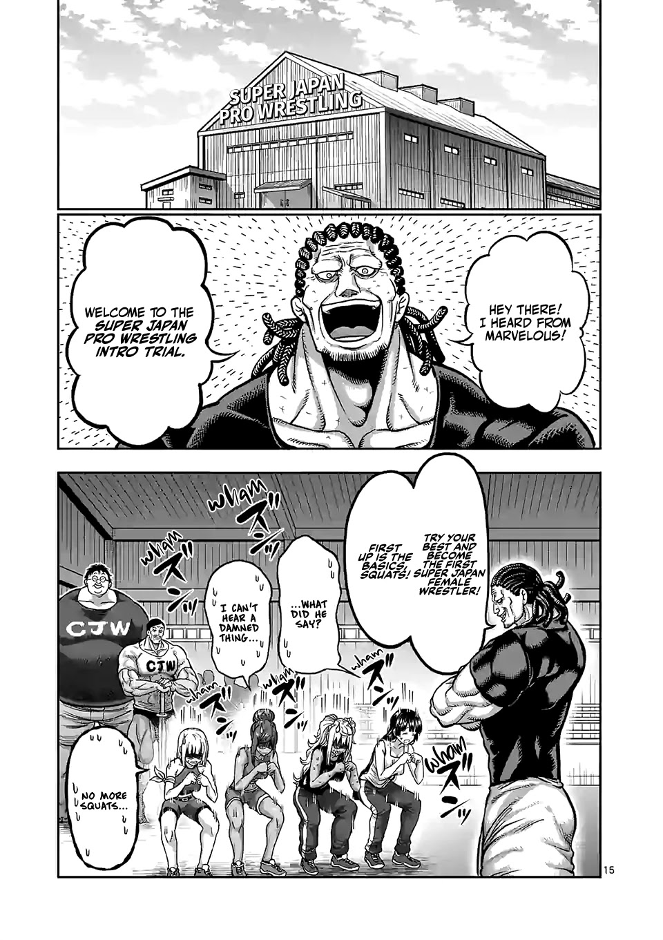 Danberu nan kiro moteru? Chapter 111 page 16 - Chapter 111: Sissy Squats