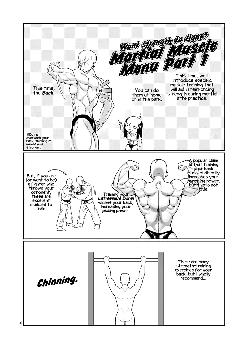 Danberu nan kiro moteru? Chapter 112 page 11 - Chapter 112: Martial Muscle Menu: Back