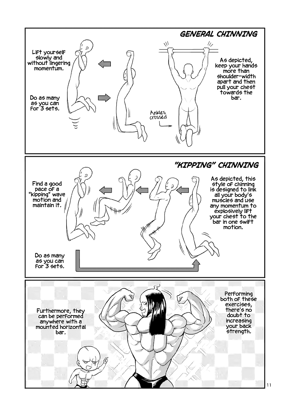 Danberu nan kiro moteru? Chapter 112 page 12 - Chapter 112: Martial Muscle Menu: Back