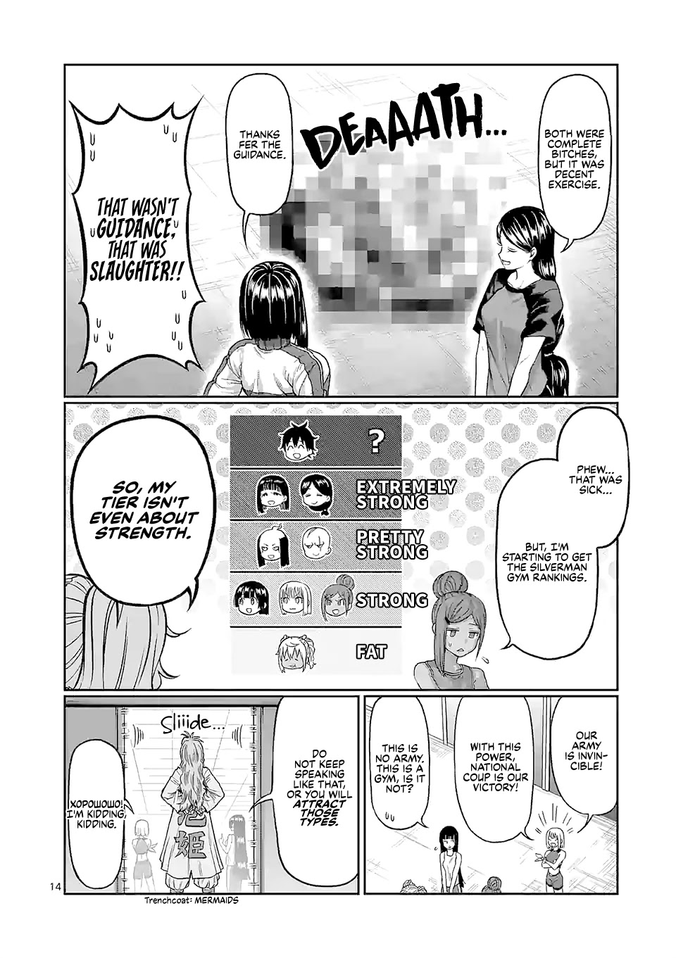 Danberu nan kiro moteru? Chapter 112 page 15 - Chapter 112: Martial Muscle Menu: Back