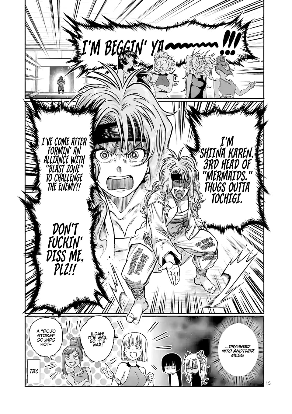 Danberu nan kiro moteru? Chapter 112 page 16 - Chapter 112: Martial Muscle Menu: Back