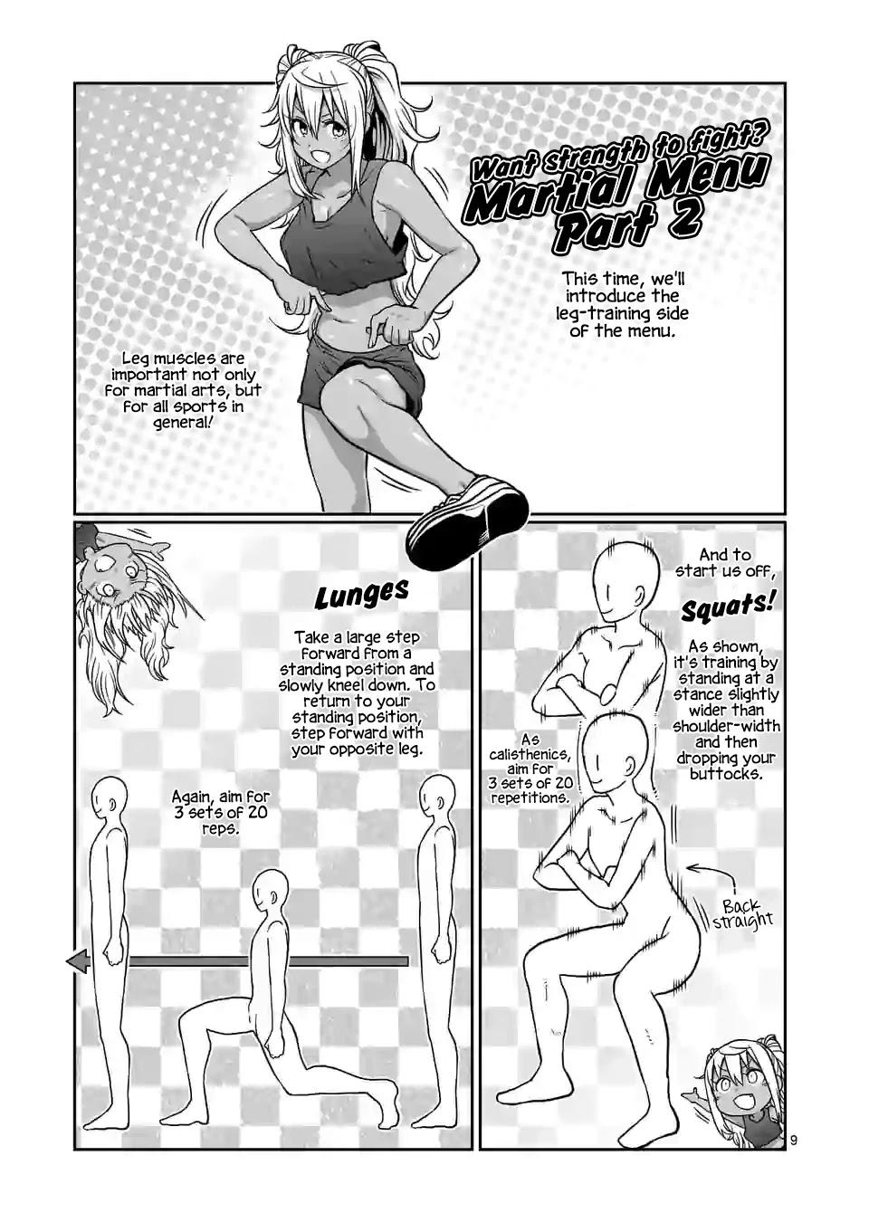 Danberu nan kiro moteru? Chapter 113 page 10 - Chapter 113: Martial Muscle Menu Legs