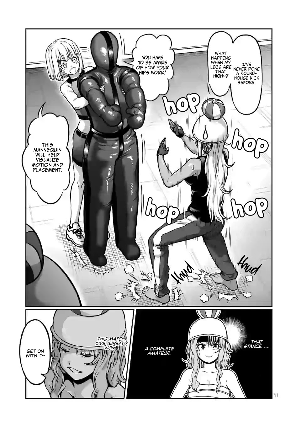 Danberu nan kiro moteru? Chapter 113 page 12 - Chapter 113: Martial Muscle Menu Legs