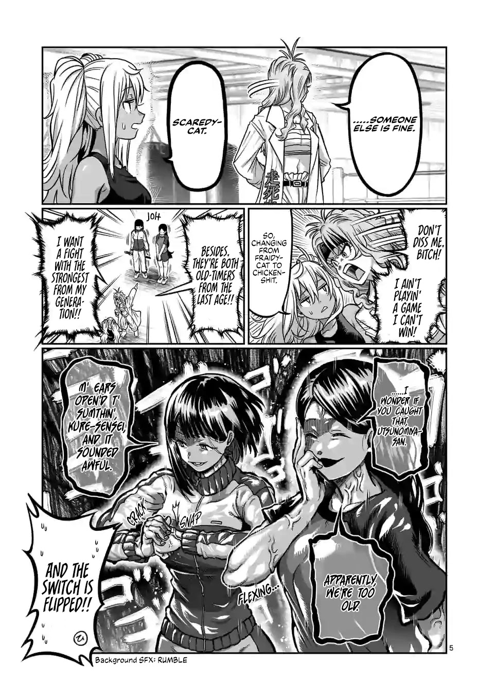 Danberu nan kiro moteru? Chapter 113 page 6 - Chapter 113: Martial Muscle Menu Legs