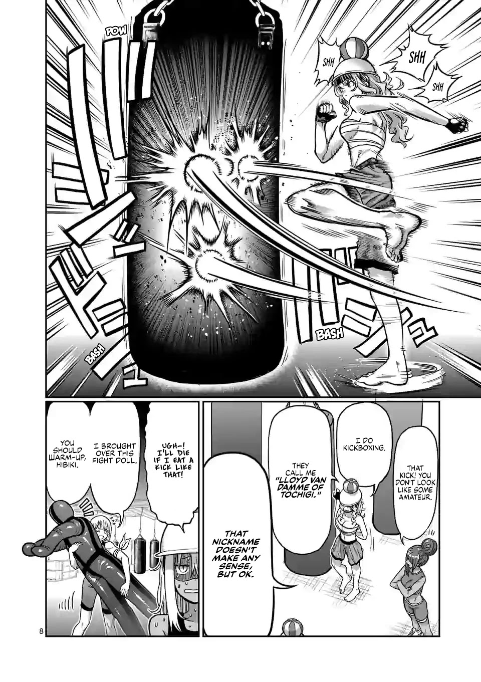 Danberu nan kiro moteru? Chapter 113 page 9 - Chapter 113: Martial Muscle Menu Legs