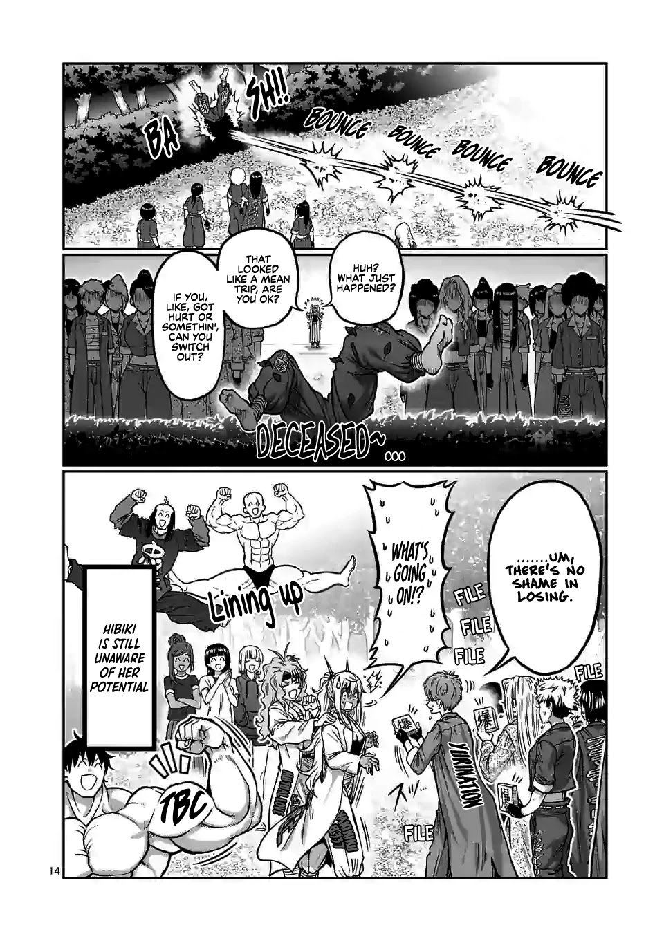 Danberu nan kiro moteru? Chapter 114 page 15 - Chapter 114: Martial Muscle Menu Core