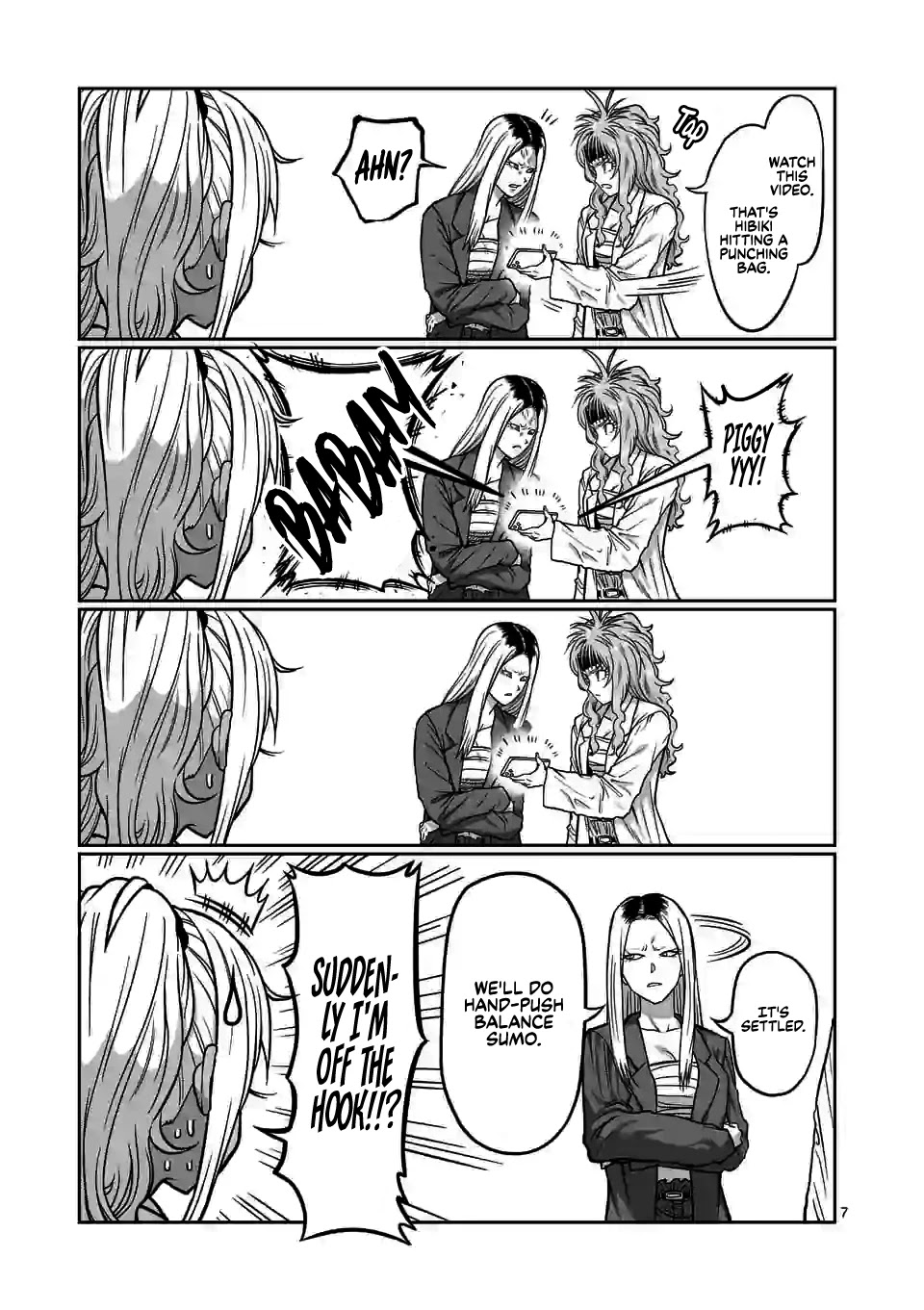 Danberu nan kiro moteru? Chapter 114 page 8 - Chapter 114: Martial Muscle Menu Core