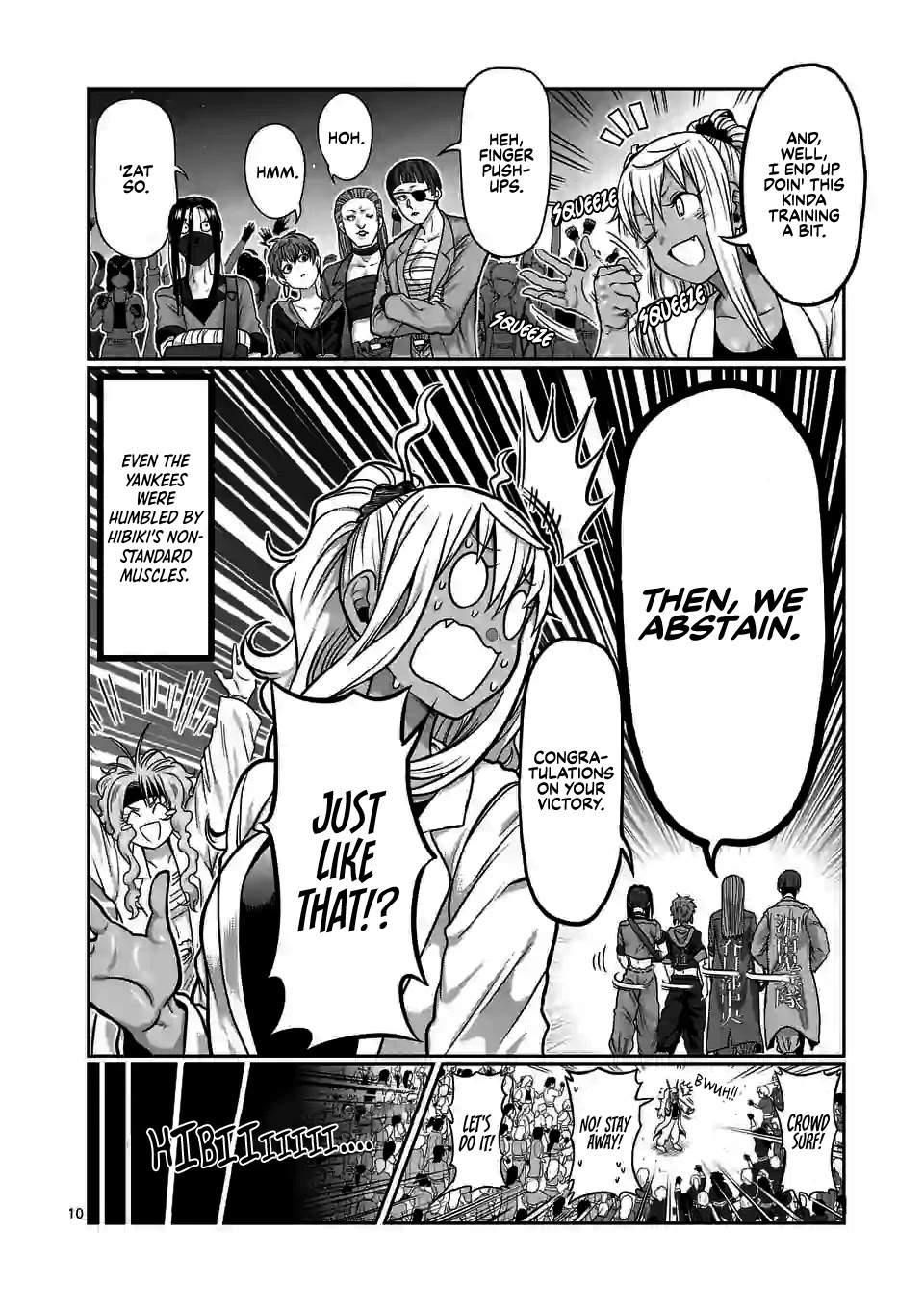 Danberu nan kiro moteru? Chapter 115 page 11 - Chapter 115: Martial Muscle Menu Forearms