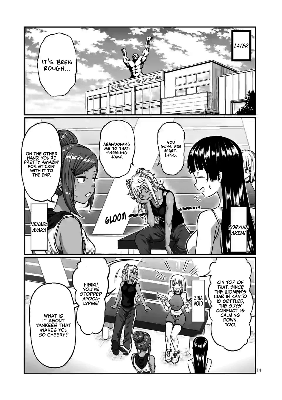 Danberu nan kiro moteru? Chapter 115 page 12 - Chapter 115: Martial Muscle Menu Forearms