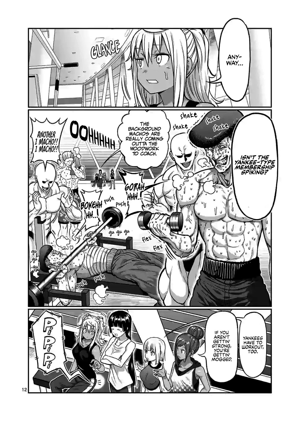 Danberu nan kiro moteru? Chapter 115 page 13 - Chapter 115: Martial Muscle Menu Forearms
